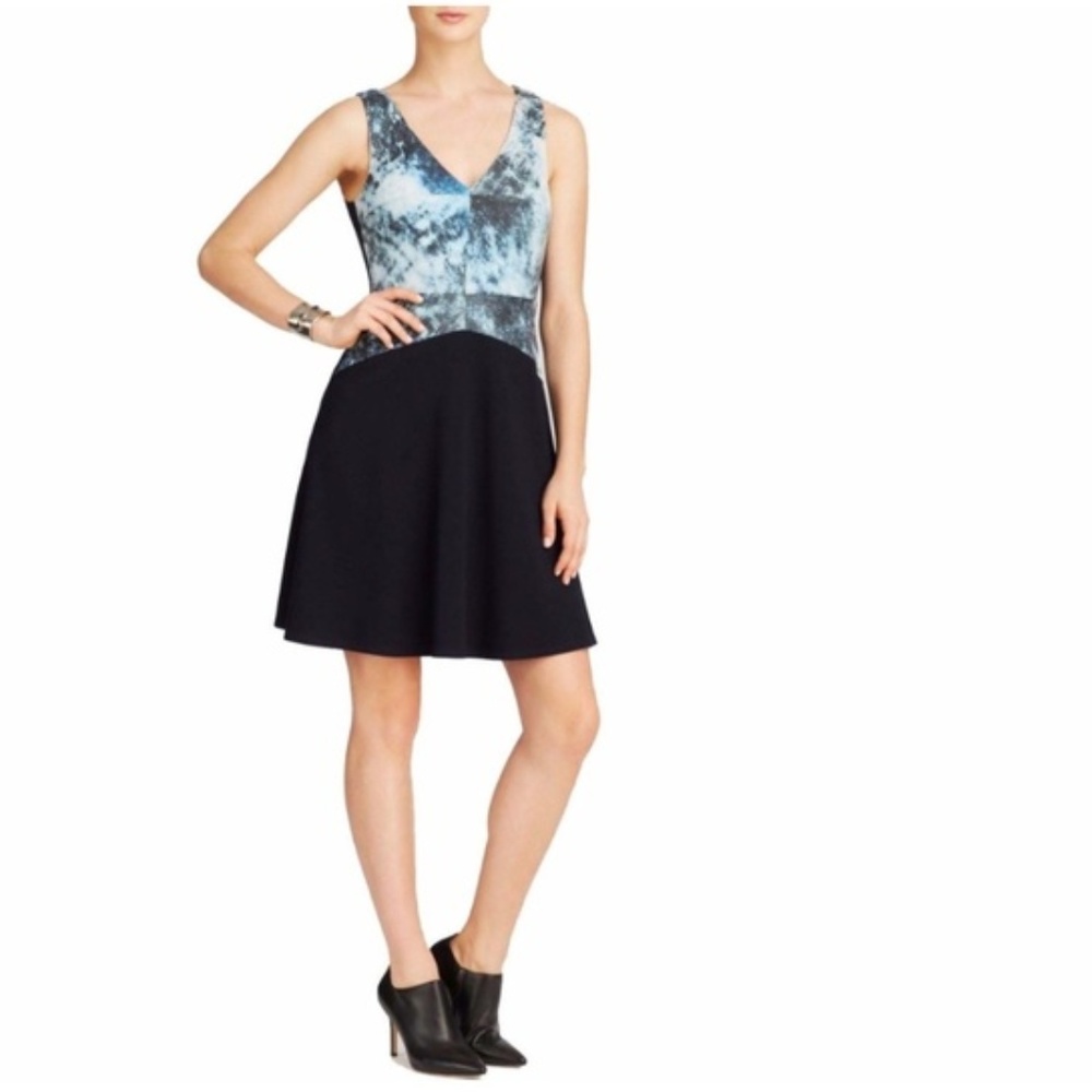 BAILEY 44 Suede Fit & Flare Dress